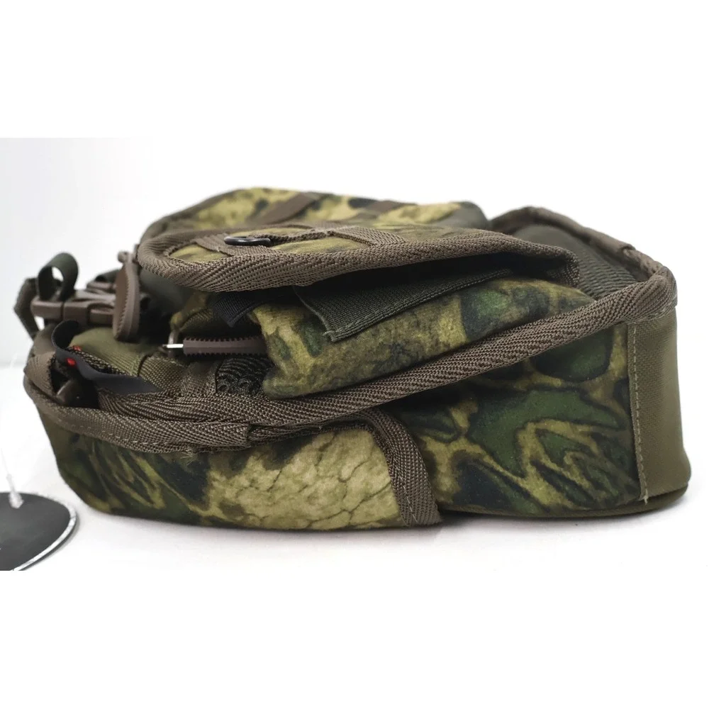 Cloka Tactical Binocular Bag Unisex OS Green Camo New Prym1 Woodlands Harness